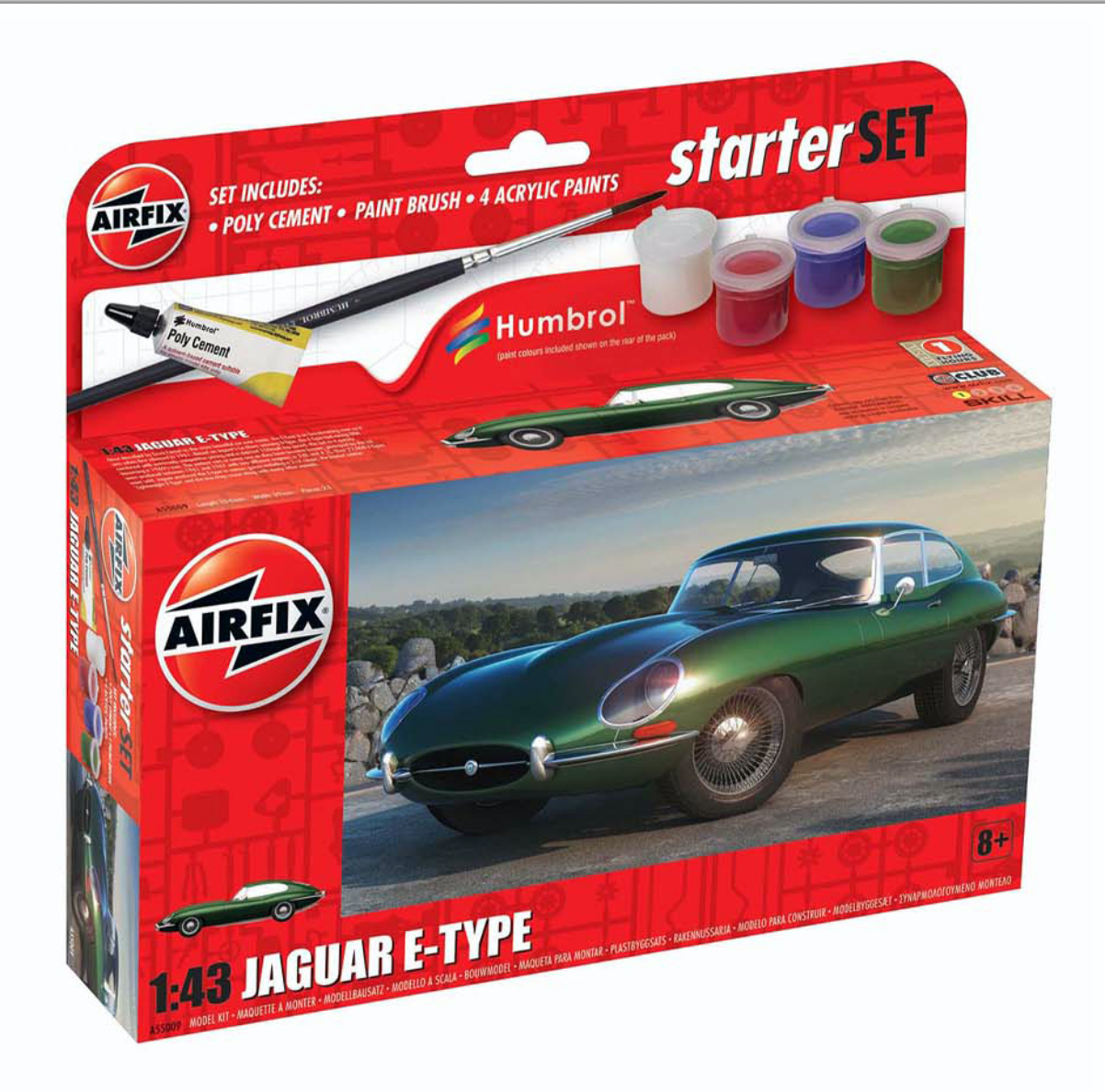 1:43 Starter Set - Jaguar E-Type
