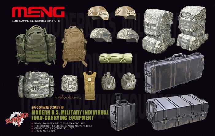 1:35 Modern U.S. Military Individual Load-Carrying Equipment
