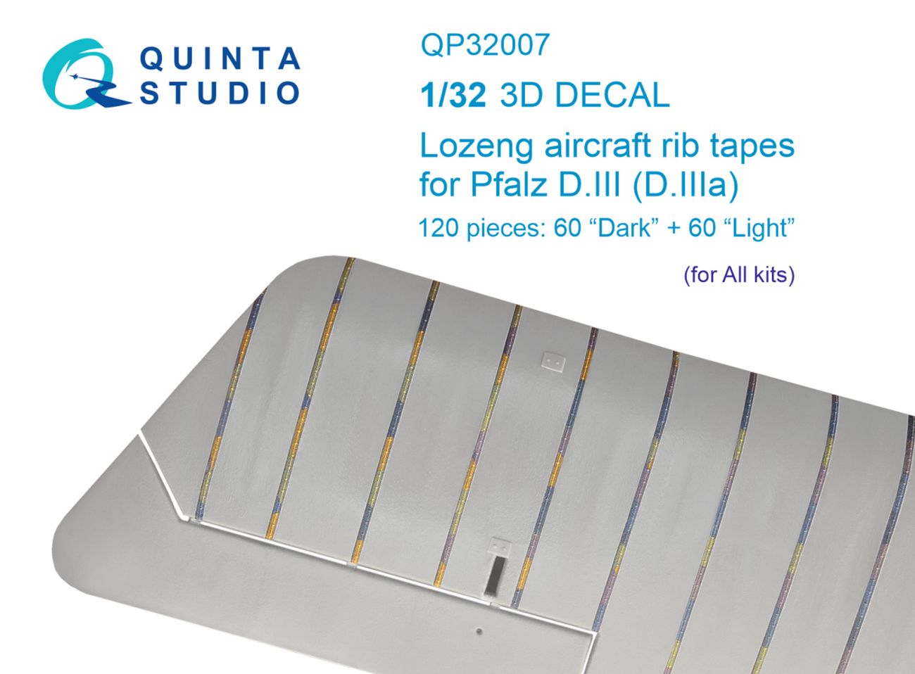 1:32 Lozeng rib tapes for Pfalz DIII-DIIIa (All kits)