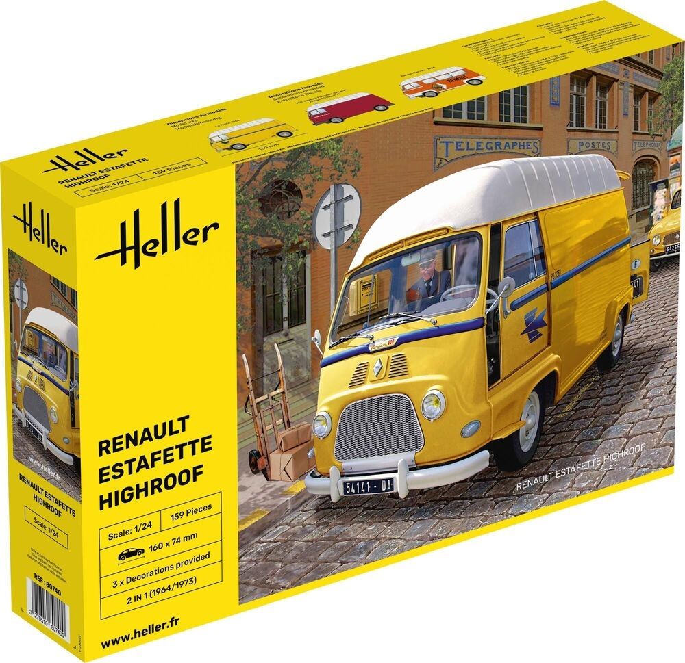 1:24 ESTAFETTE HIGH ROOF