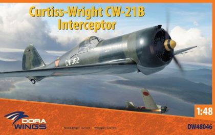 1:48 Curtiss-Wright CW-21B Interceptor