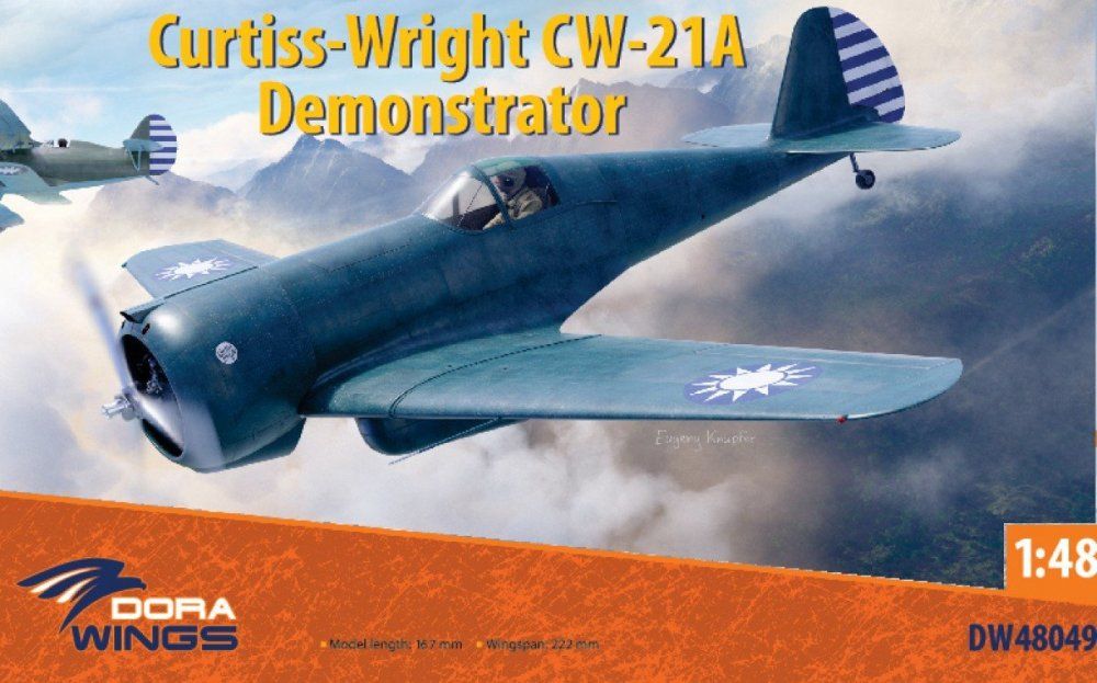 1:48 Curtiss-Wright CW-21A Demonstrator