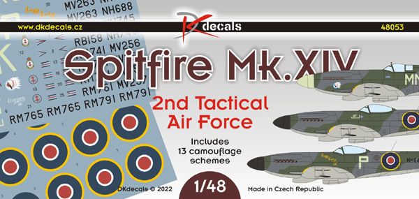 1:48 Supermarine Spitfire Mk.XIV 2nd TAF