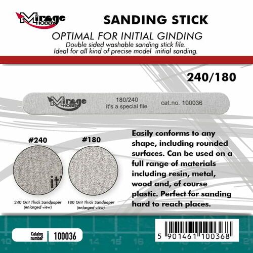 Sanding Stick 180/240