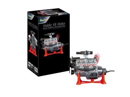 1:4 Visible V-8 Engine