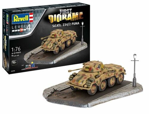 1:76 Sd.Kfz. 234/2 Puma - First Diorama Set