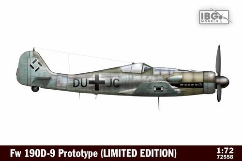 1:72 Fw 190D-9 Prototype (LIMITED EDITION - include additional 3d printed parts)