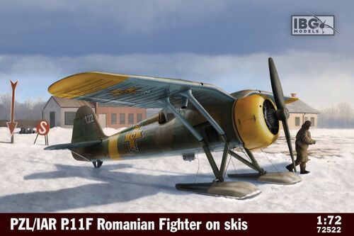 1:72 PZL/IAR P.11F Romanian Fighter on skis