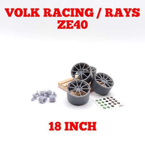 1:24 Felgi Volk Racing / Rays ZE40