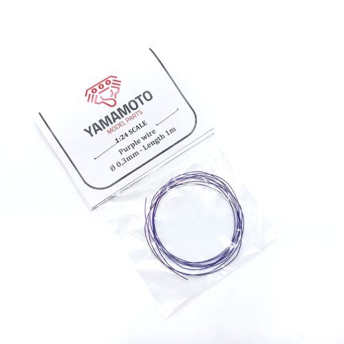 Purple wire 0,3 mm Lenght 1m