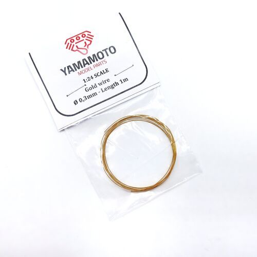 Gold wire 0,3mm Length 1m