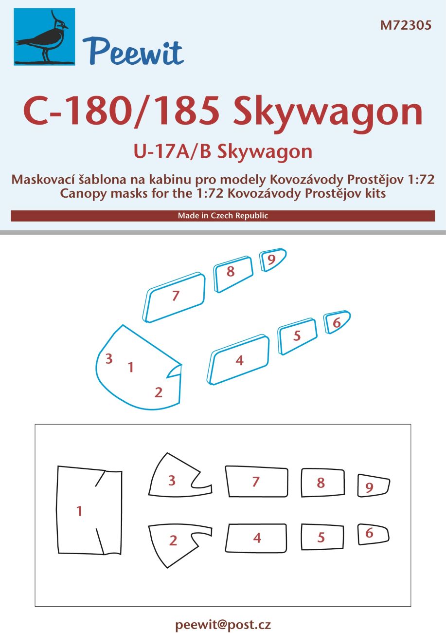 1:72 Cessna C-180/185/U-17 Skywagon