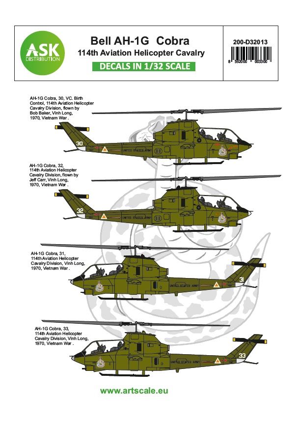 1:32 Bell AH-1G Cobra 11th Aviation Helicopter Cavalry part 3