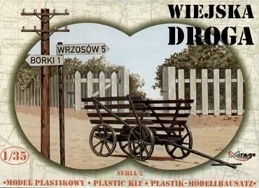 1:35 Vozík dřevěný