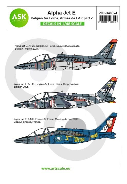 1:48 Alpha Jet E Belgian Air Force and Armeé de l´Air part 2