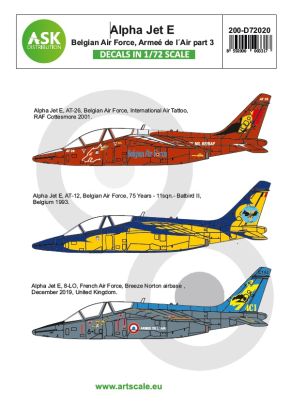 1:72 Alpha Jet E Belgian Air Force and Armeé de l´Air part 3