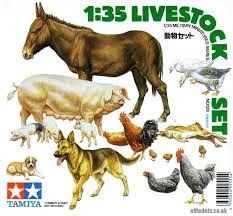 1:35 Livestock Set