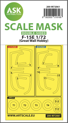 1:72 F-15E double-sided painting express mask for Great Wall Hobby