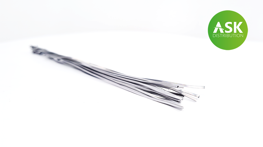 Lead Wire - Halfround 1,0 x 0,7 x 140 mm (cca. 14 pcs)