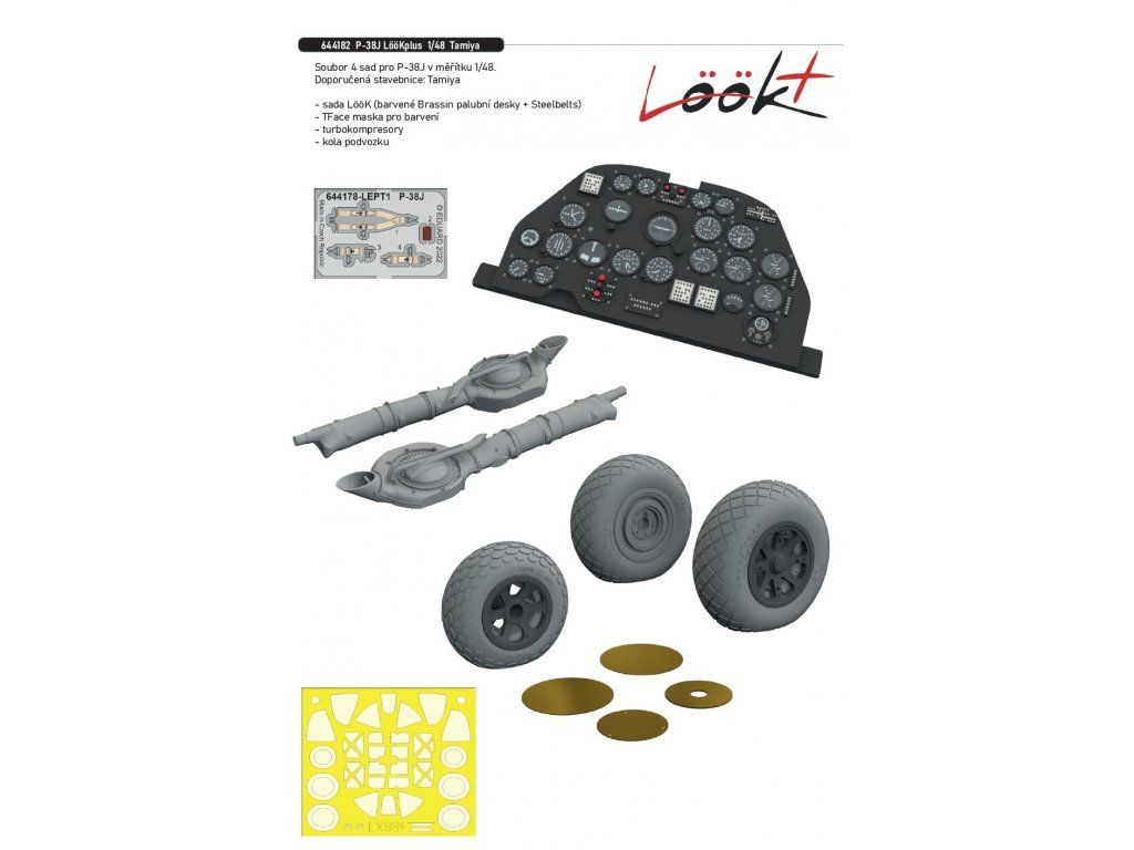 1:48 Lockheed P-38J Lightning LooKplus