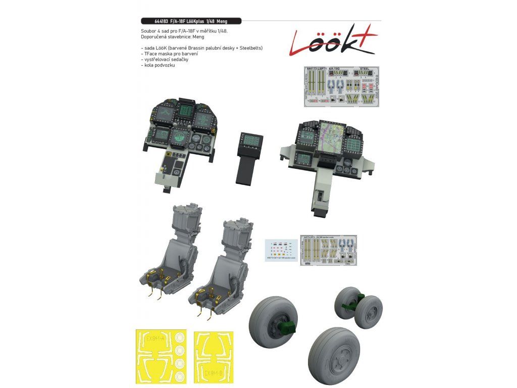 1:48 Lockheed F/A-18F Super Hornet LooKplus