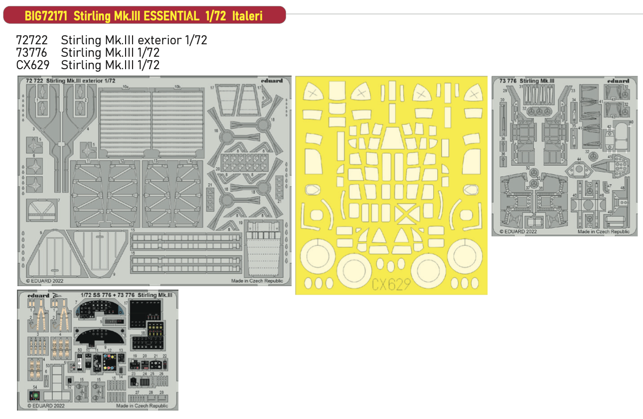 1:72 Stirling Mk.III ESSENTIAL
