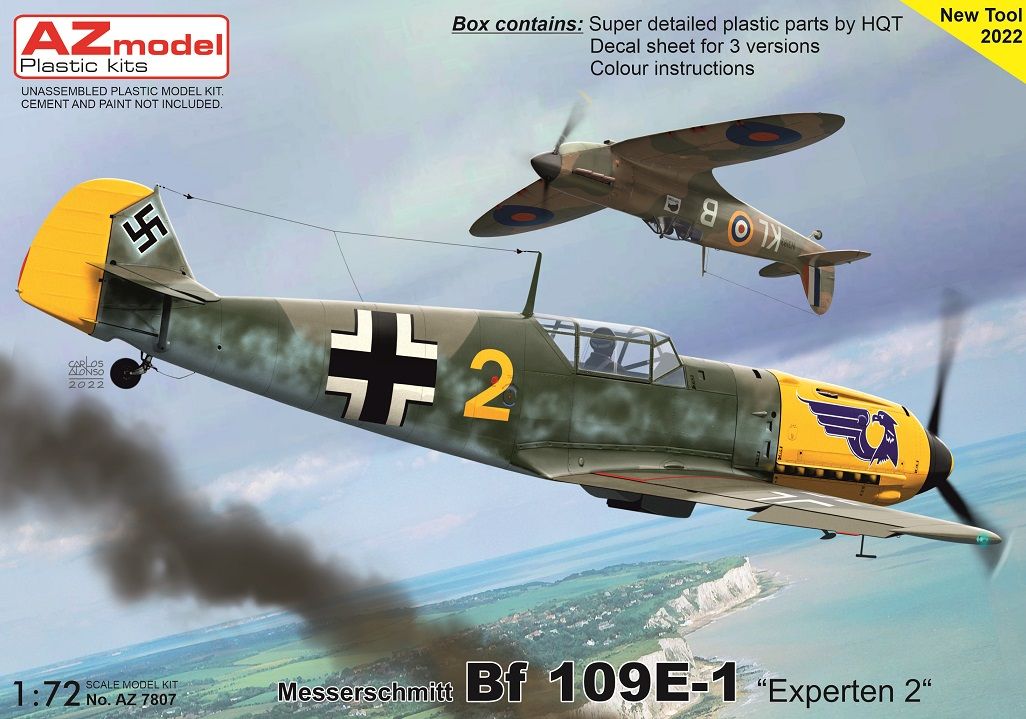 1:72 Bf 109E-1 „Experten 2“