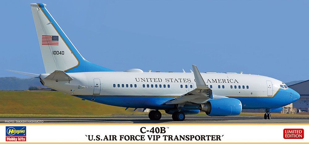 1:200 C-40B U.S. Air Force VIP Transporter