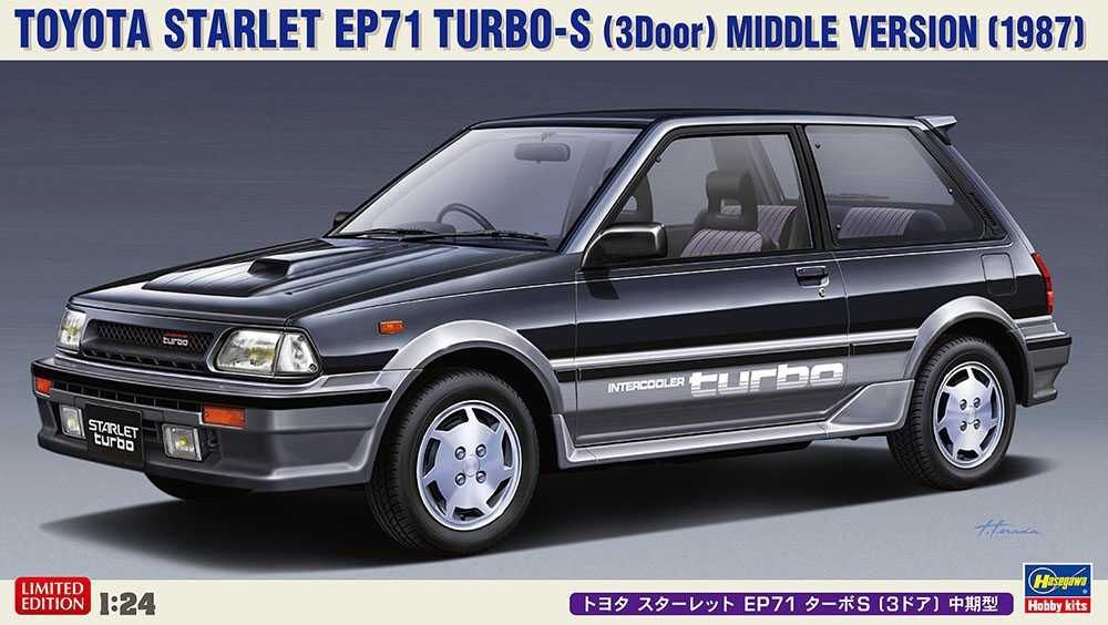 1:24 Toyota Starlet EP71 Turbo-S (3Door) Middle Version (1987)