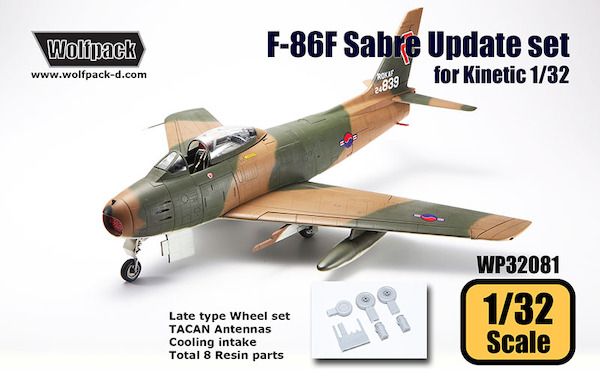 1:32 F-86F Sabre Update set for Kinetic