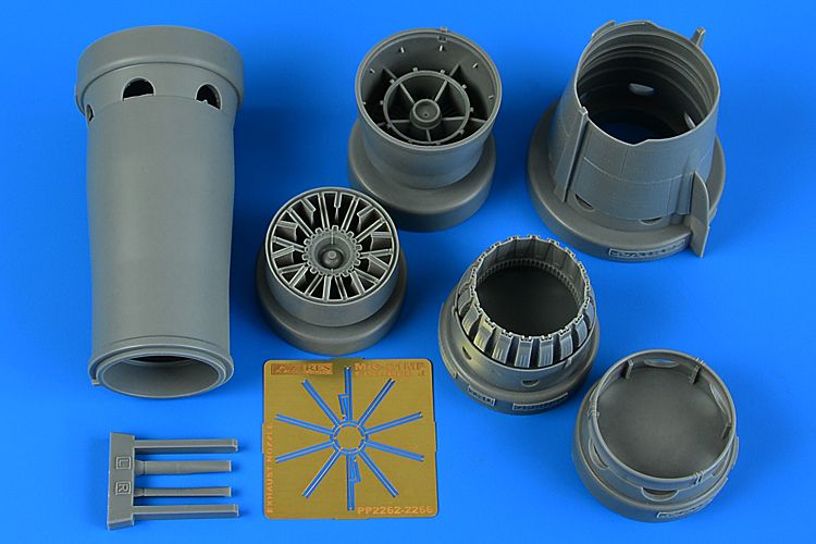 1:32 Mikoyan MiG-21MF Fishbed J exhaust nozzle - opened