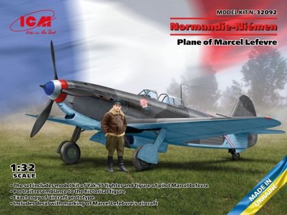 1:32 Yak-9T Plane of Marcel Lefevre