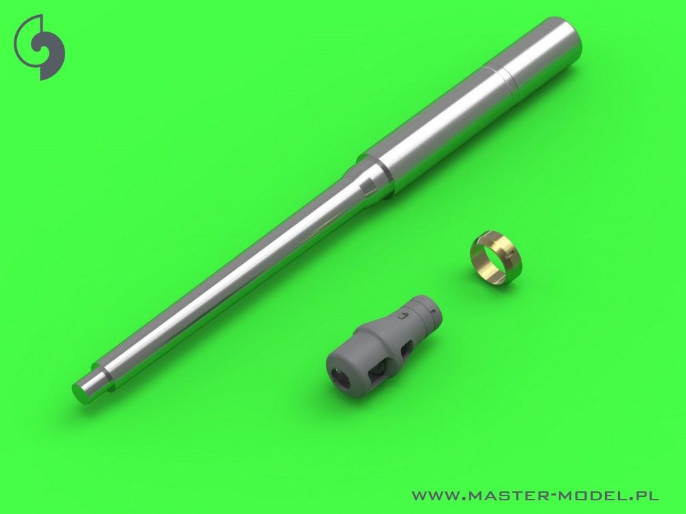 1:35 PzKpfw VI Tiger I - 88mm KwK36 L/56 gun barrel – LATE muzzle break