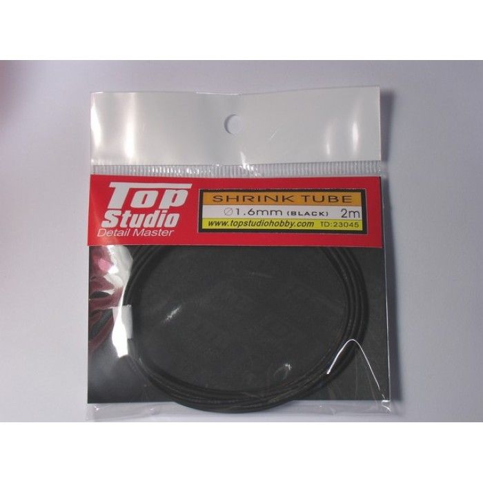 1.6 mm Shrink Tube (Black)