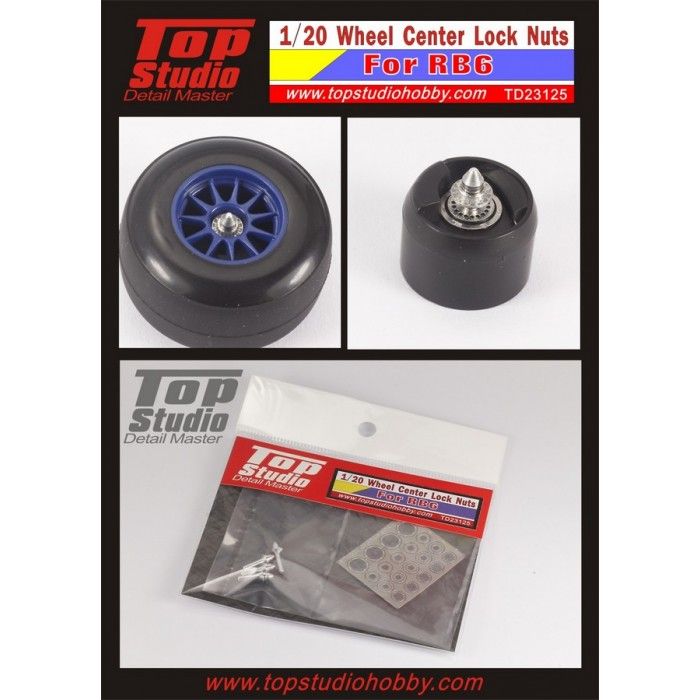 1:20 Wheet Center Lock Nuts for RB6