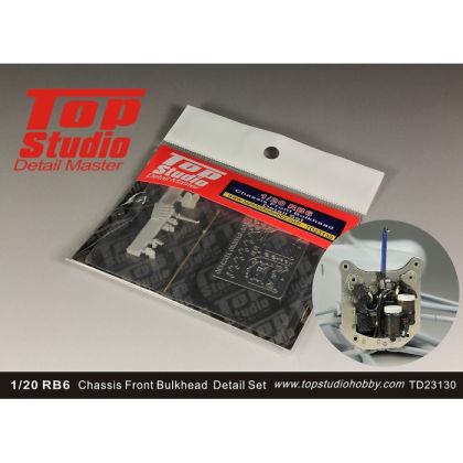 1:20 RB6 Chassis Front Bulkhead Detail Set