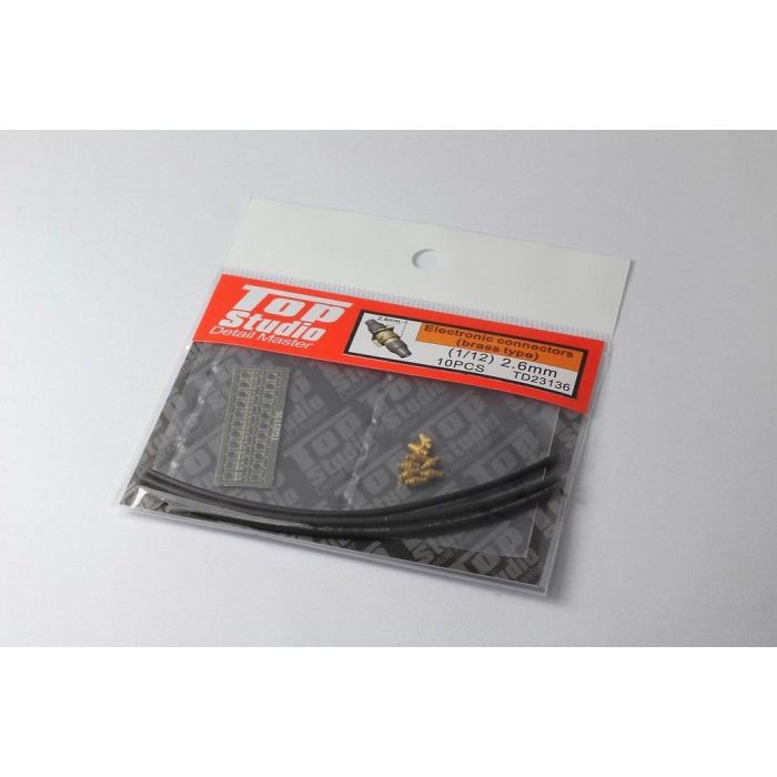 1:12 2.6mm Electronic Connectors (brass type)