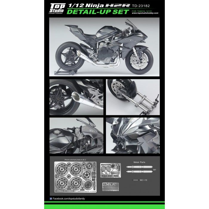 1:12 Ninja H2R Detail-up Set