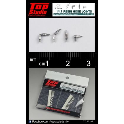 1:12 (1.3mm) resin hose joints