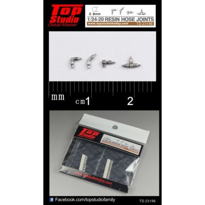 1:24-20 (0.8mm) resin hose joints