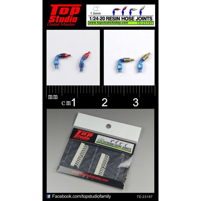 1:24-20 (1.5mm) resin hose joints