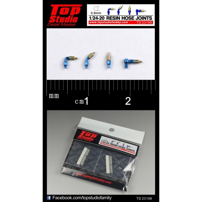1:24-20 (0.9mm) resin hose joints