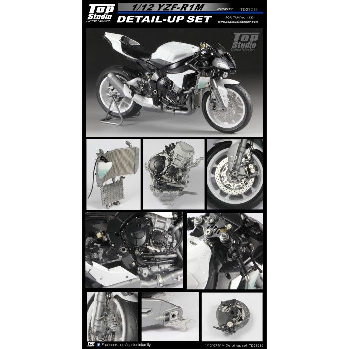 1:12 YZF-R1M Detail-up Set
