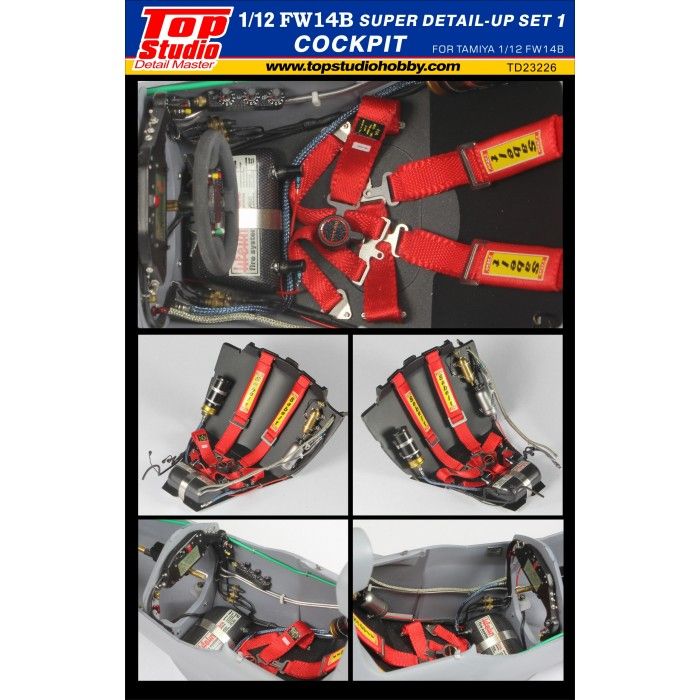 1:12 FW14B Super Detail-up Set 1 - Cockpit