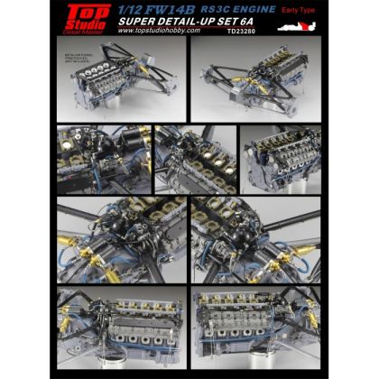 1:12 FW14B Super Detail-up Set 6A - Engine RS3C (Early Type)
