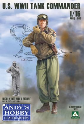 1:16 U.S. WWII Tank Commander