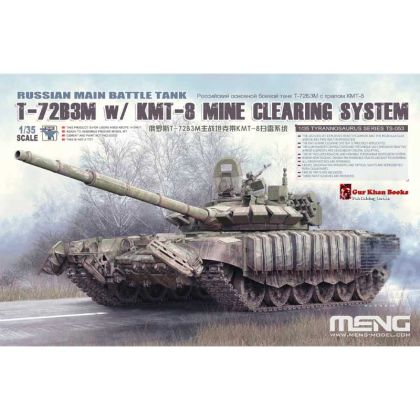 1:35 Russian T-72B3M w/ KMT-8 Mine Clearing System