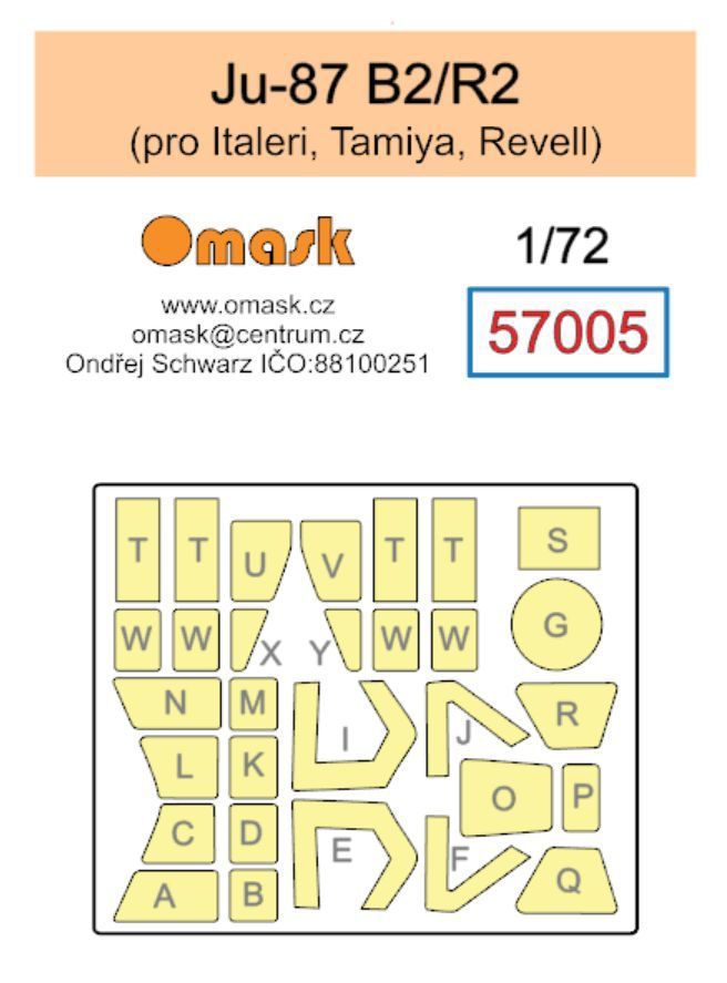 1:72 Ju-87 B2/R2 (Italeri, Revell, Tamiya, Zvezda)
