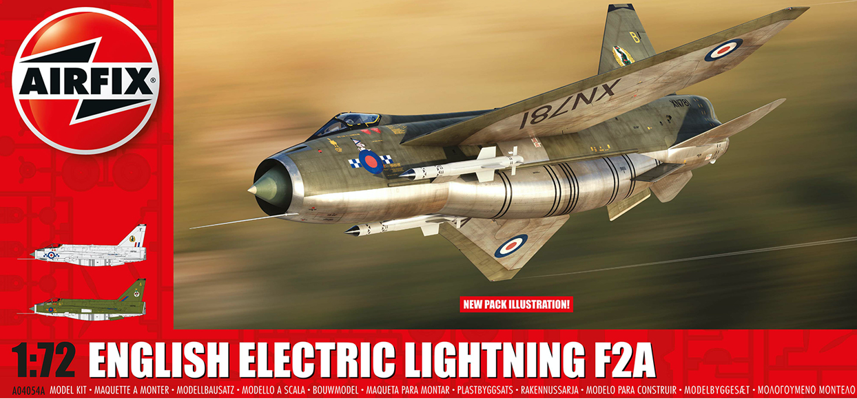 1:72 BAC/EE Lightning F.2A