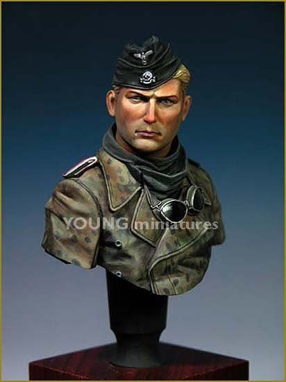 1:10 SS Panzer Crew WWII